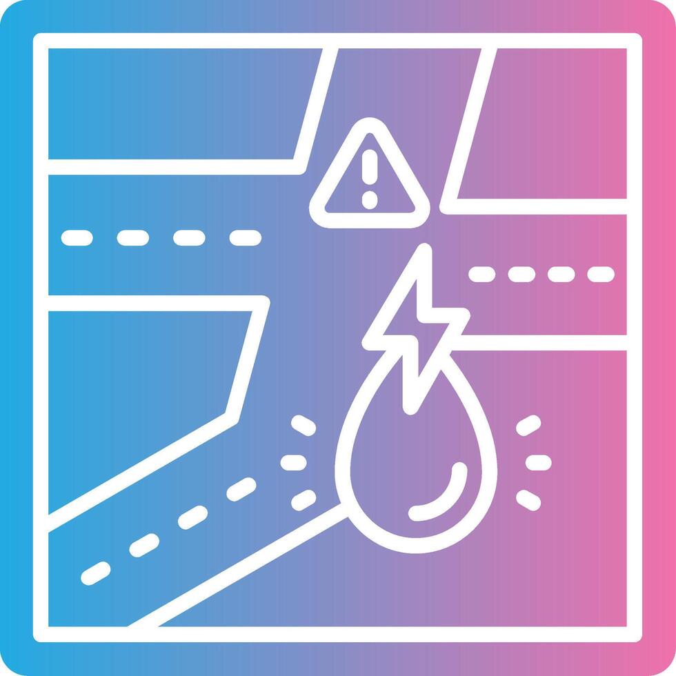 Risk Stylized Flat Drawing vector