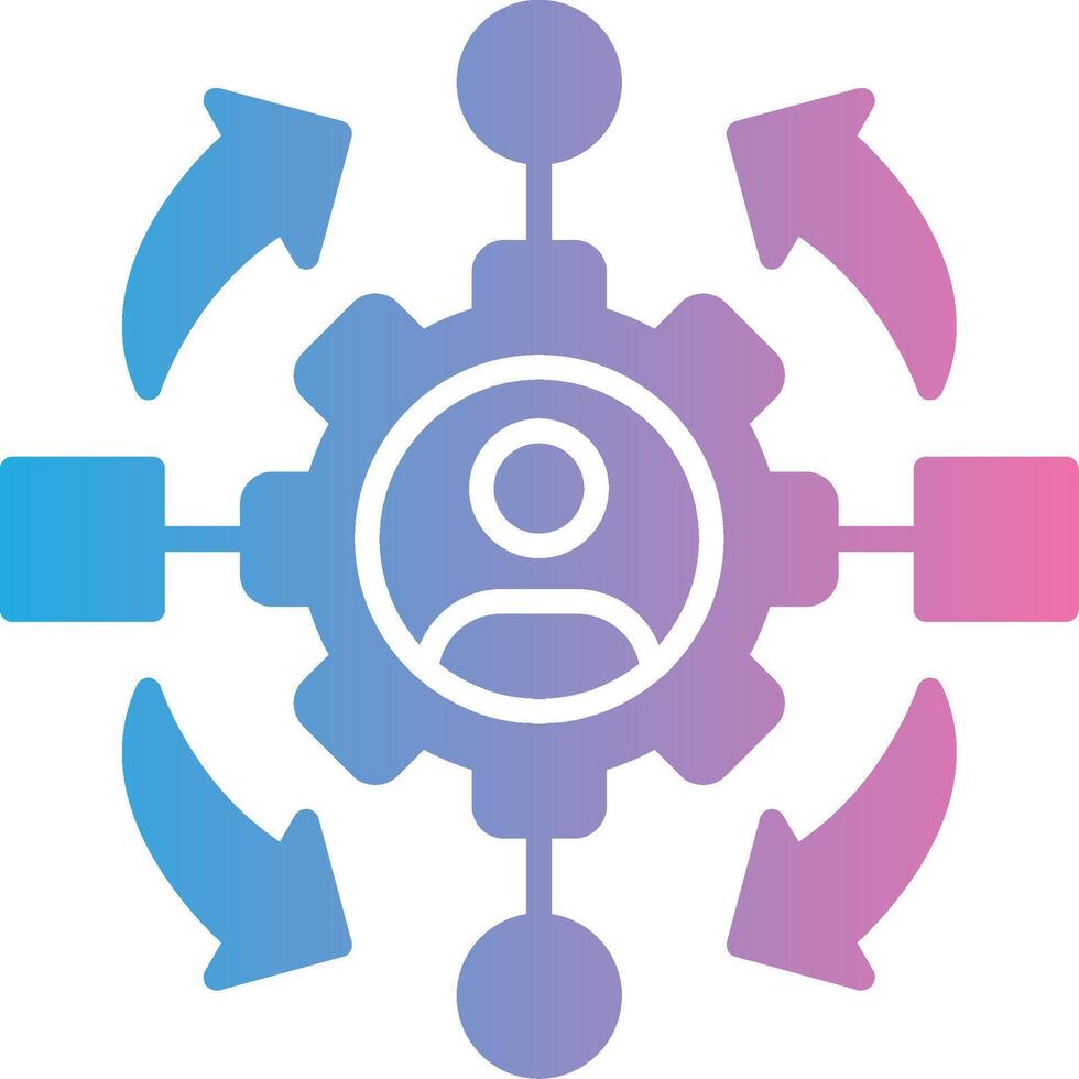 Adaptable Sleek Visual Mark vector