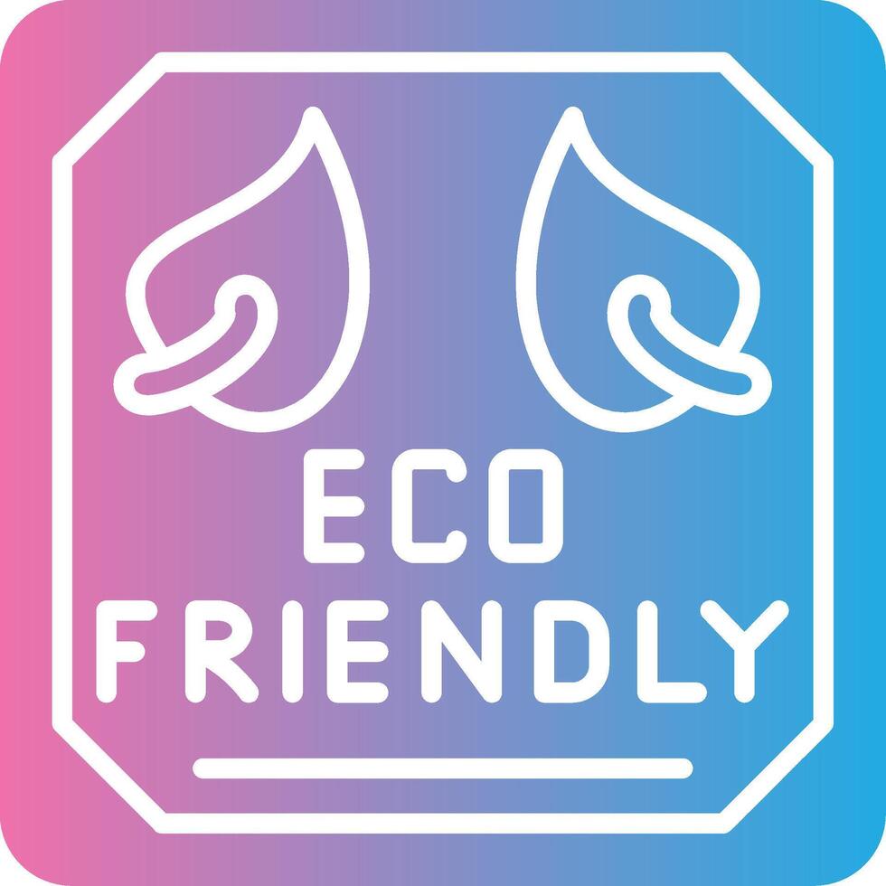 Eco Friendly Digital Outline Piece vector