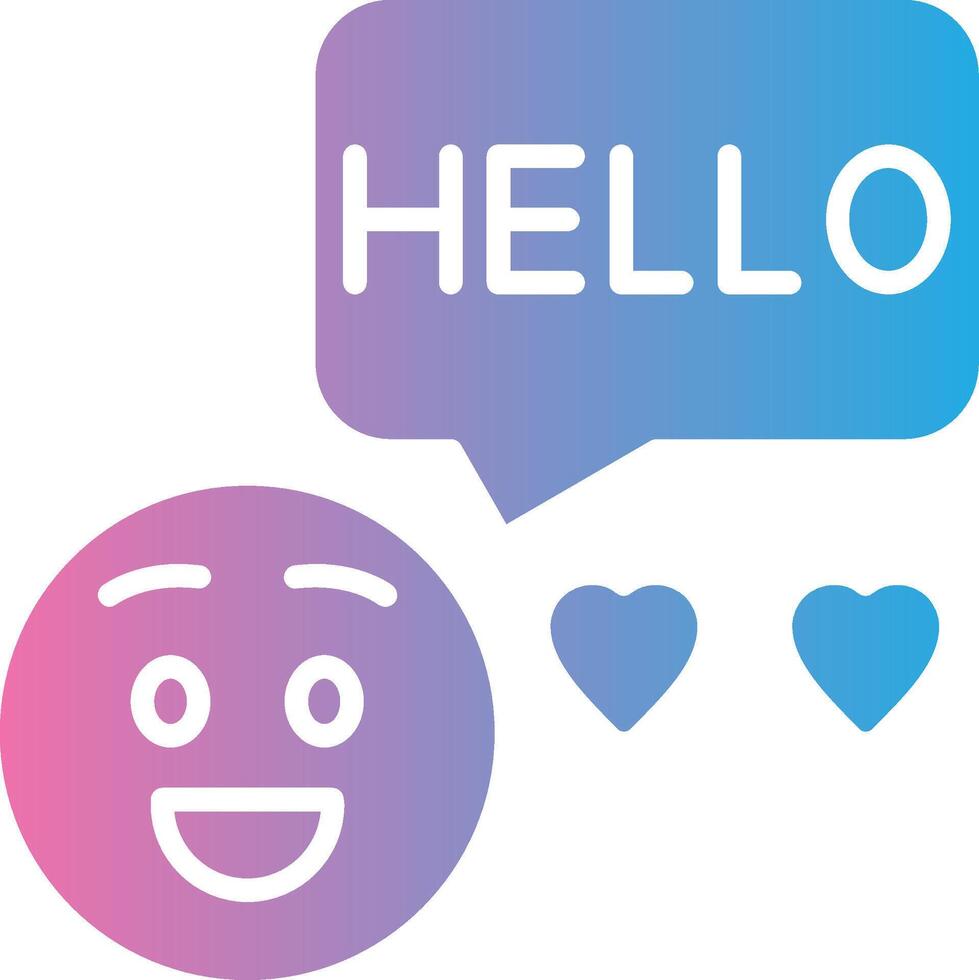 Hello Pixel Grid Artwork vector