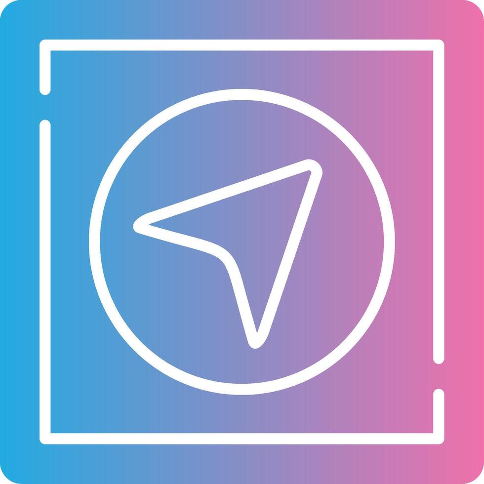 Location Gradient Color Form vector