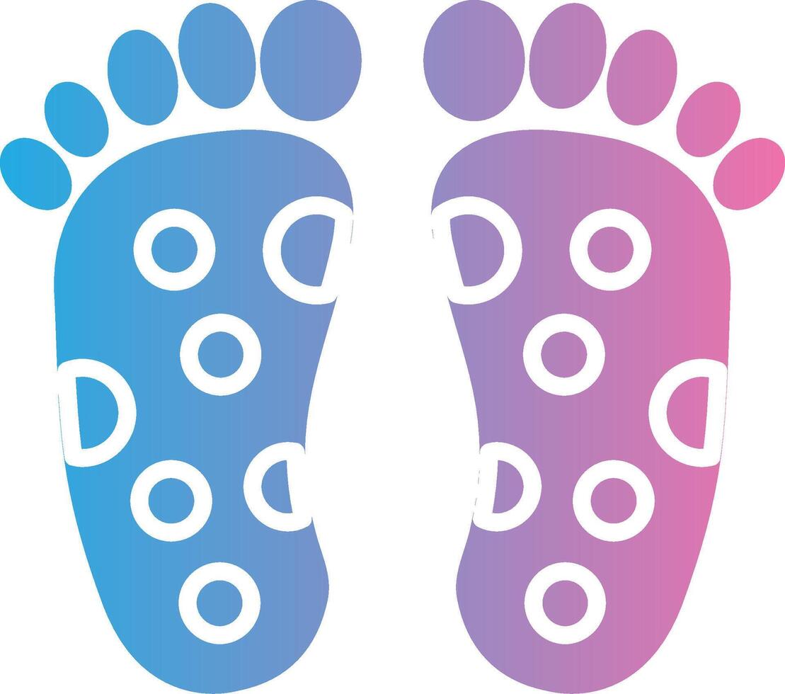 Reflexology User Interface Mark vector