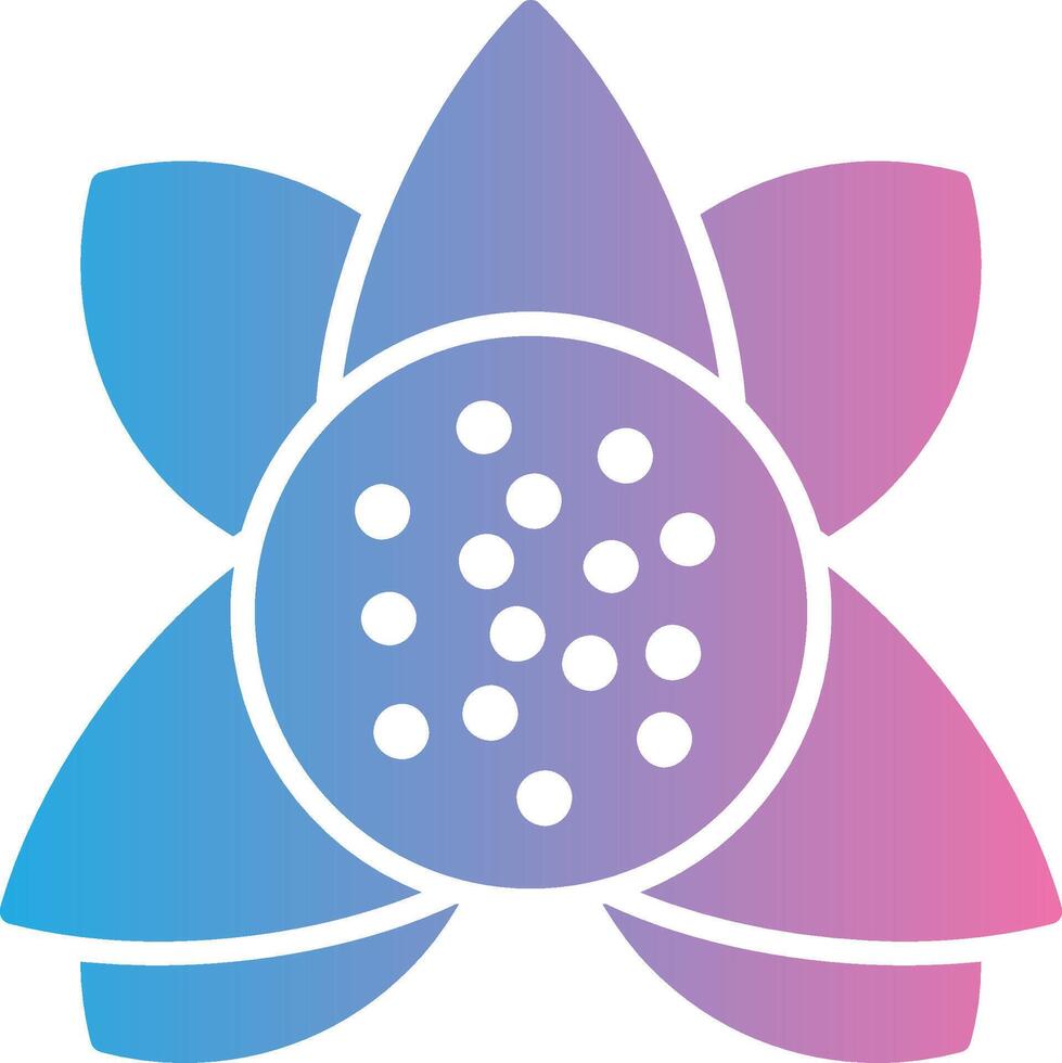 Tiger Lily Minimal UI Element vector