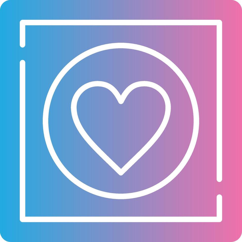 Love Thin Line Element vector