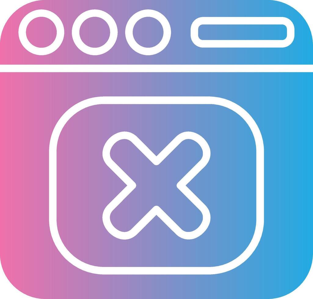 Rejected Modern Tech Object vector