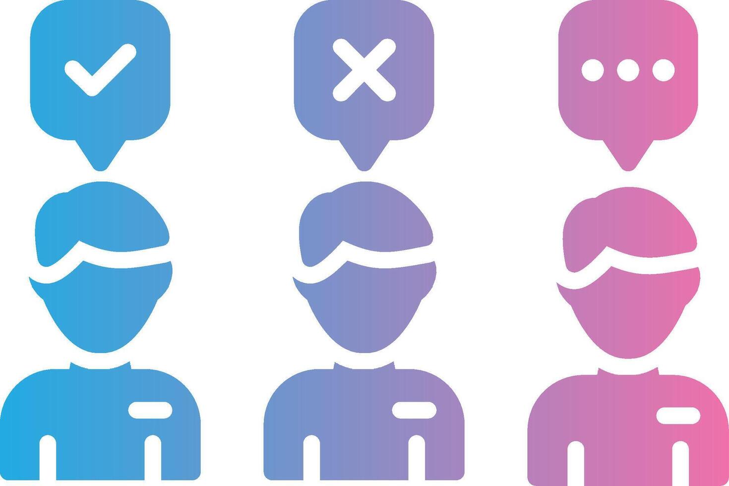 Recruitment High Detail Shape vector