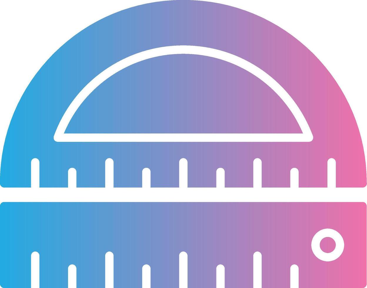 Protactor Iconic Line Form vector