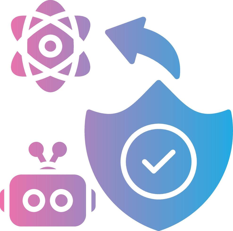 Secured Minimal UI Element vector