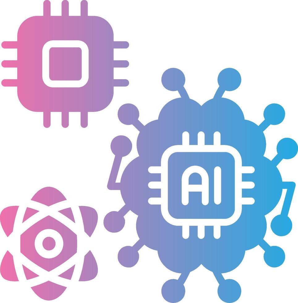 Brain Wireframe App Design vector