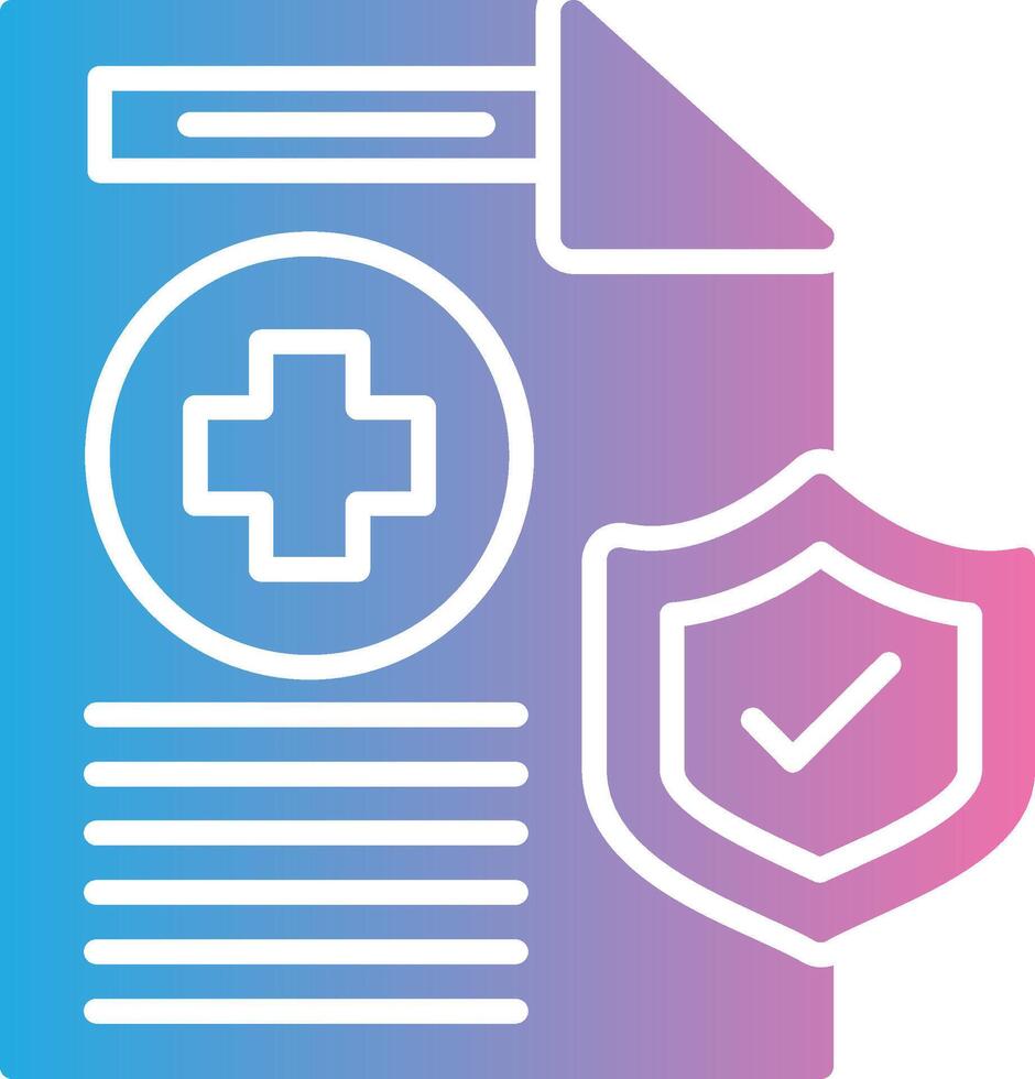 Health Insurance Subtle UI Graphic vector