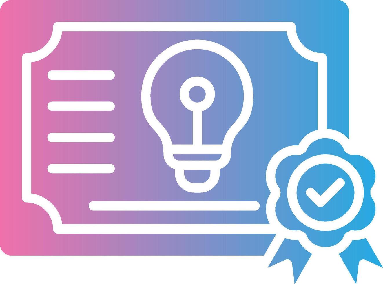 Scholarship Minimal UI Element vector