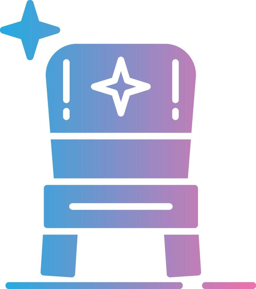 Baby Chair Modern Shape Graphic vector