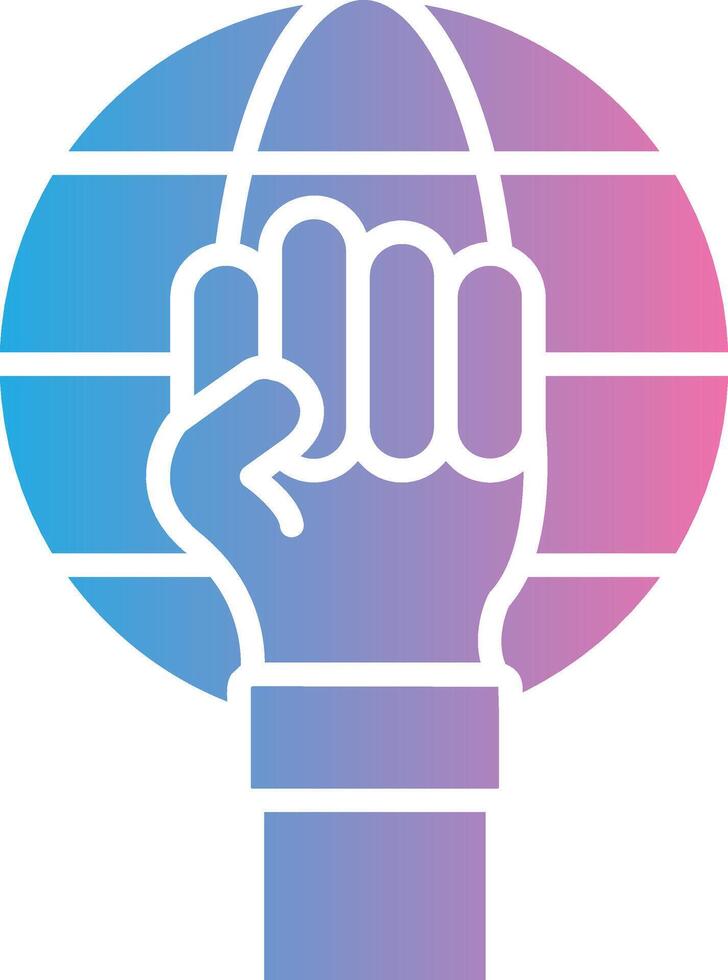 Civil Rights Vibrant Visual Object vector