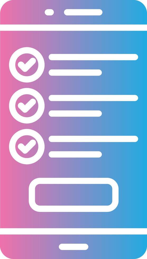 Checklist Elegant Flat Illustration vector