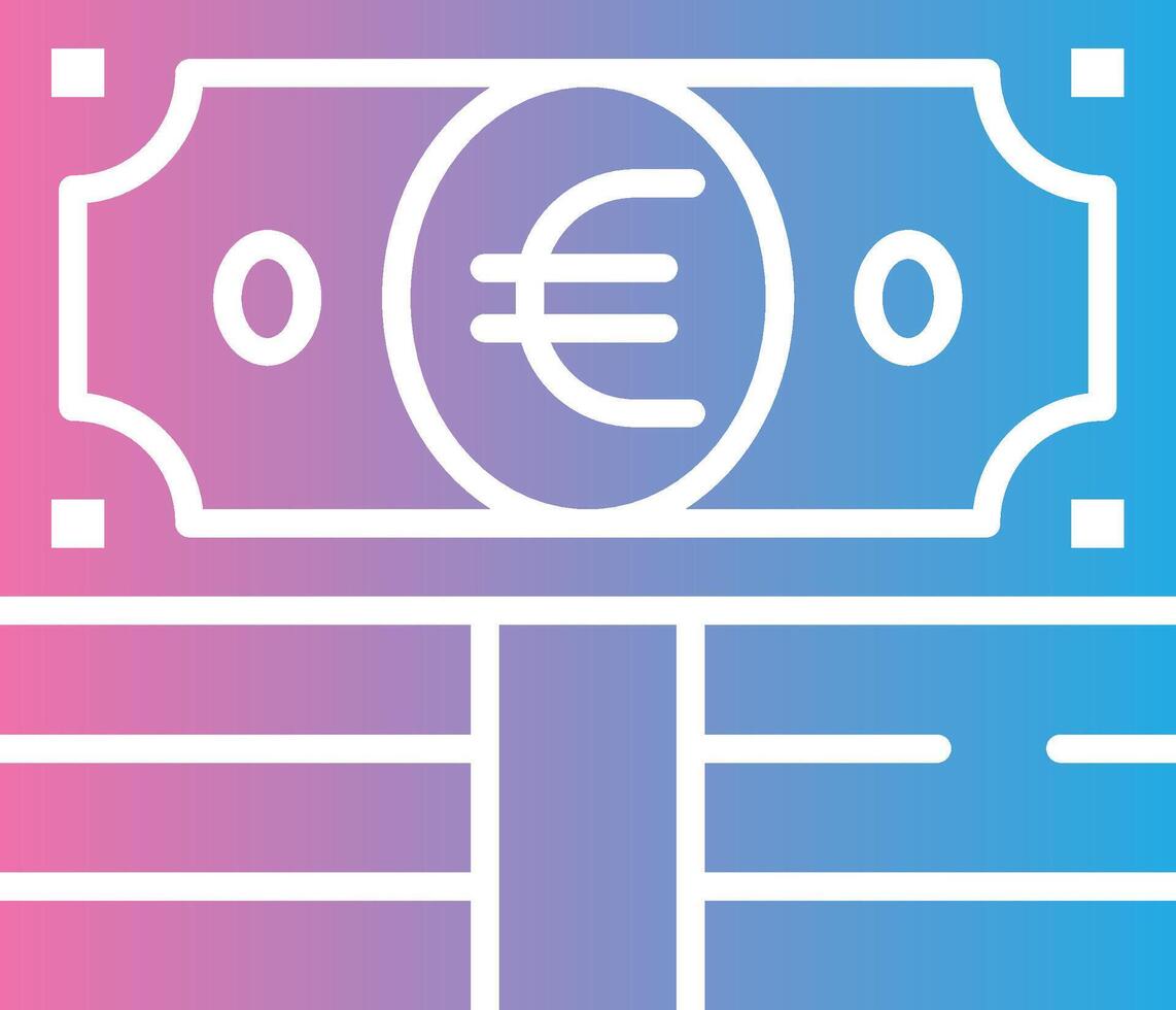 Euro User Interface Mark vector
