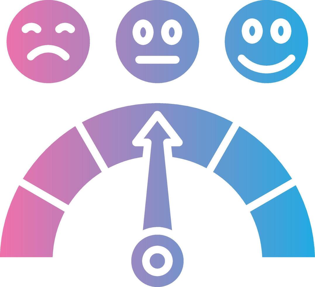 Meter Gradient Style Element vector