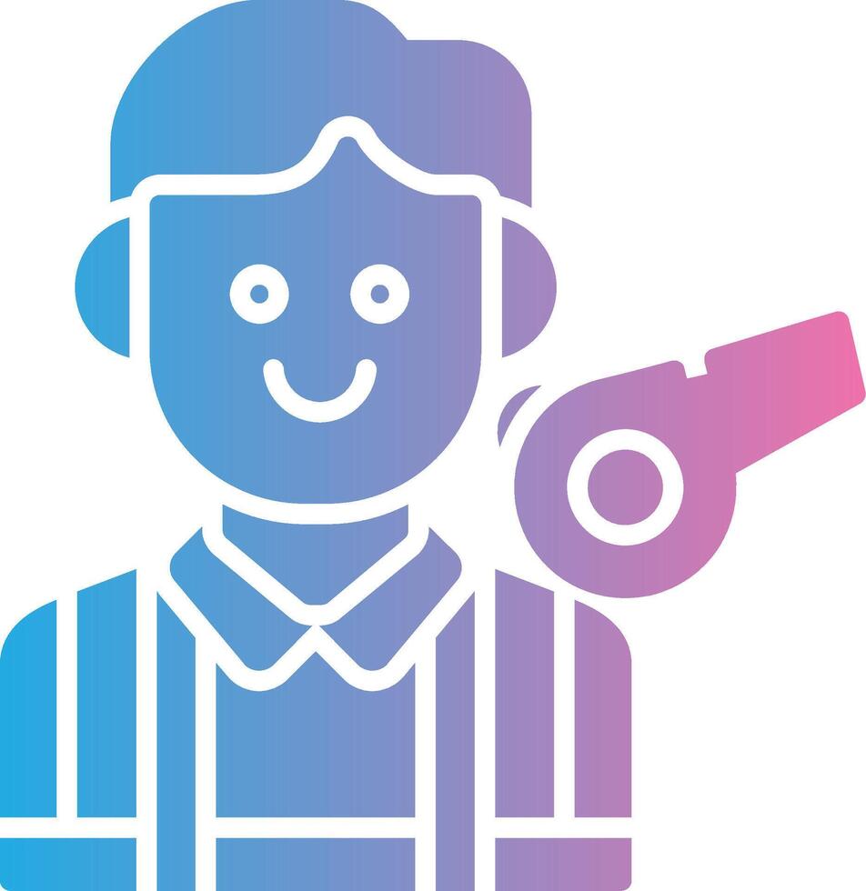 Referee Vibrant Visual Object vector