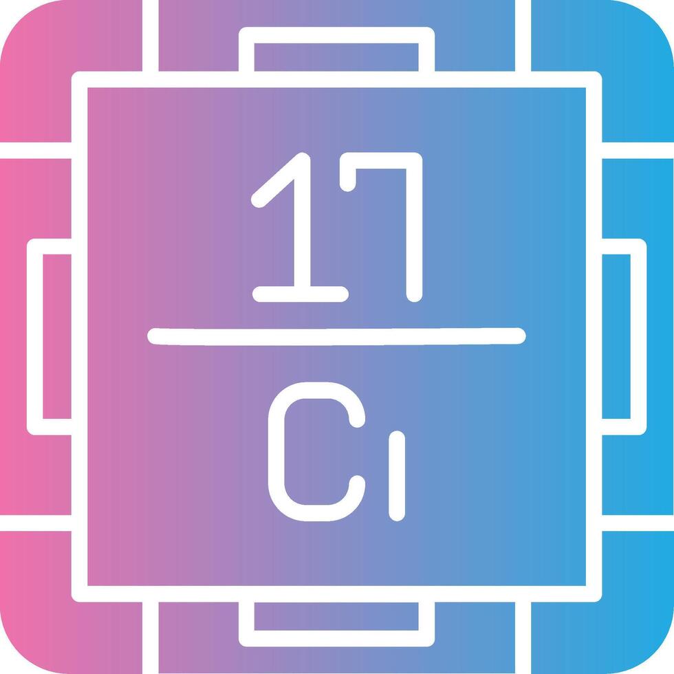 Chlorine Flat UI Form vector