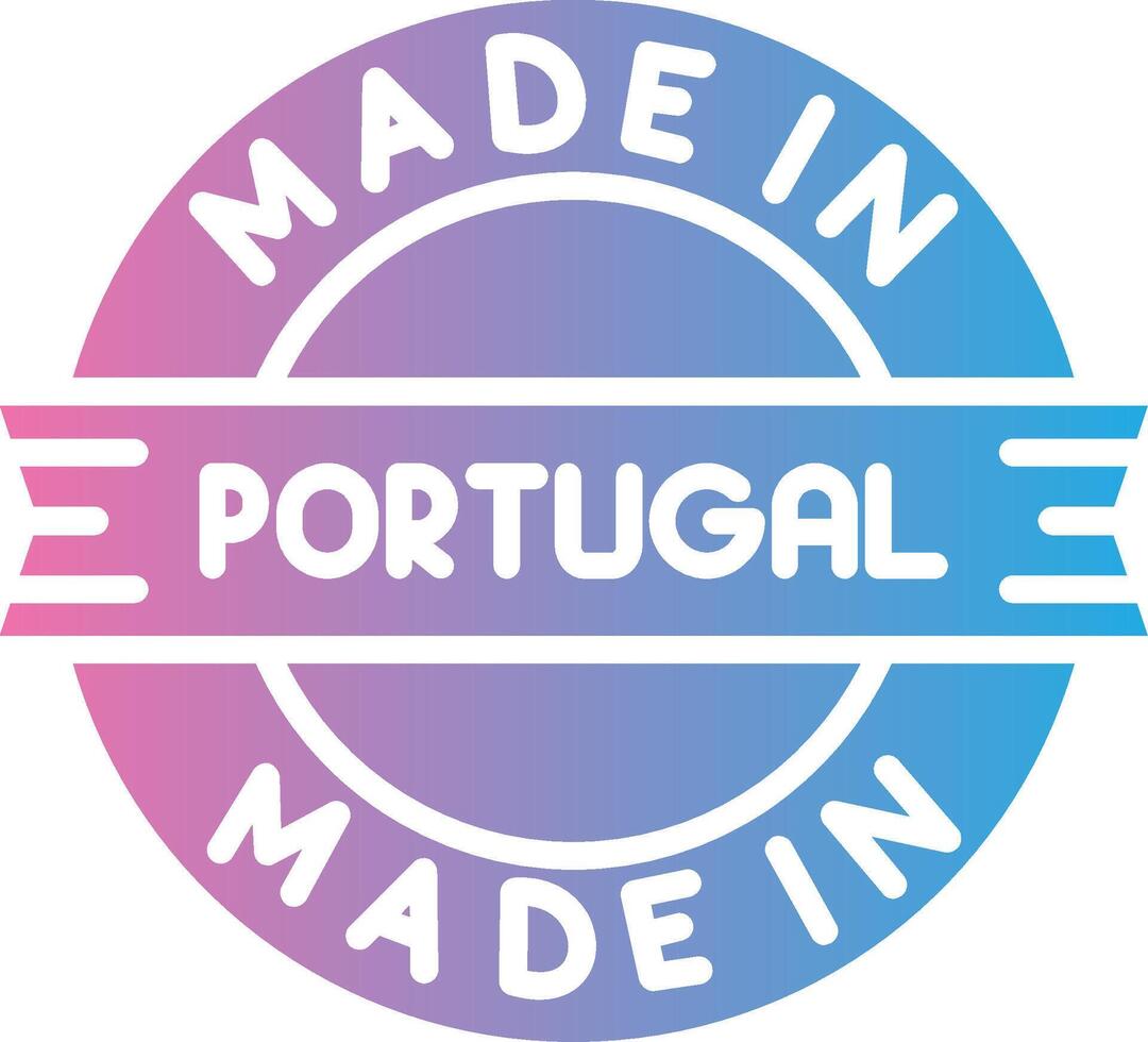 Made In Portugal Business App Graphic vector