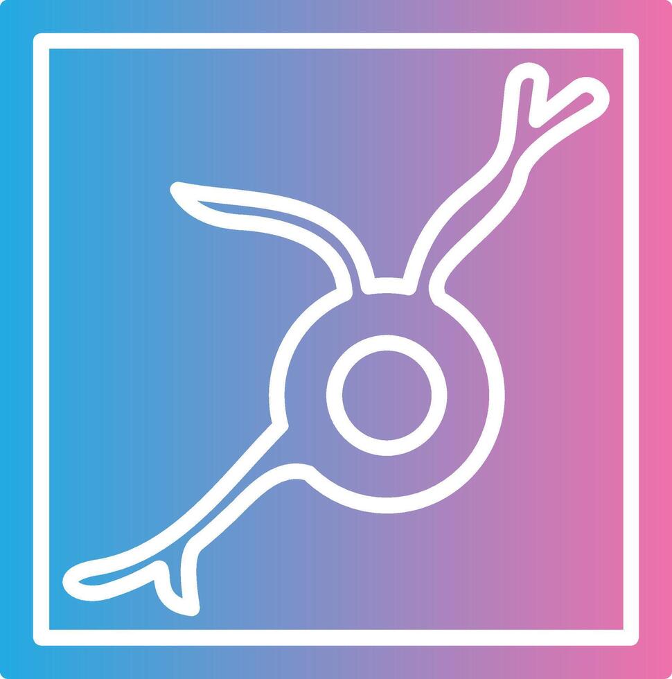 Oligodendrocyte High Detail Shape vector