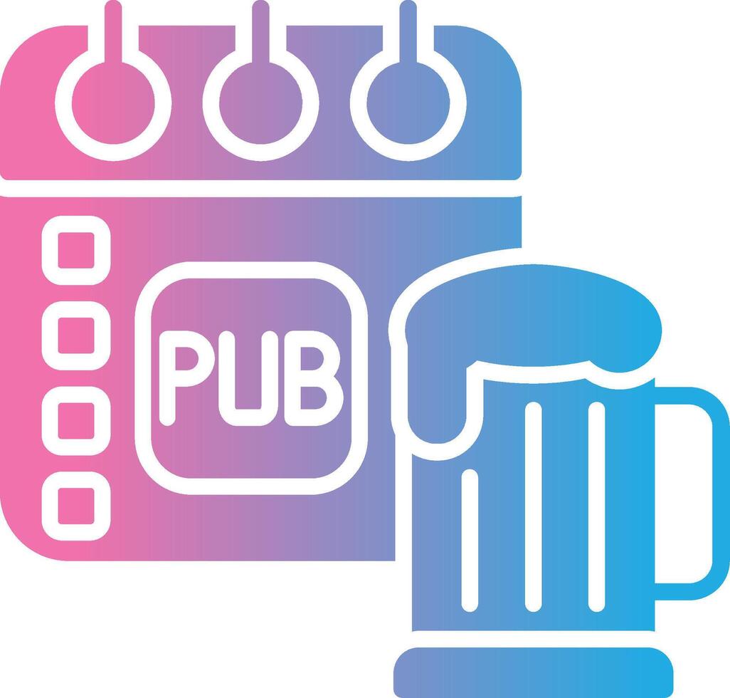Pub Minimal Graphic Visual vector