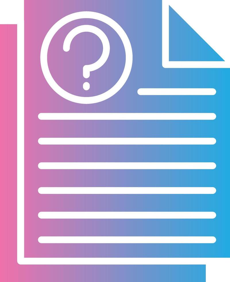 Ask Gradient Style Element vector