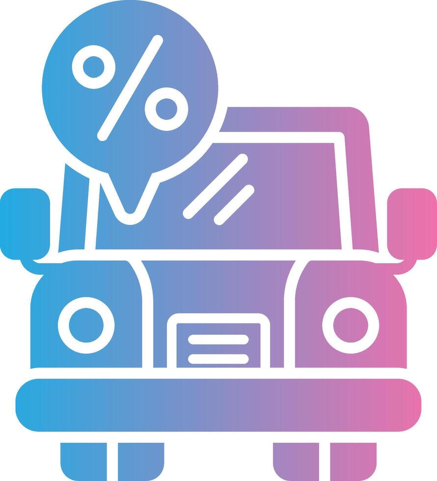 Car Discount Mobile App Illustration vector