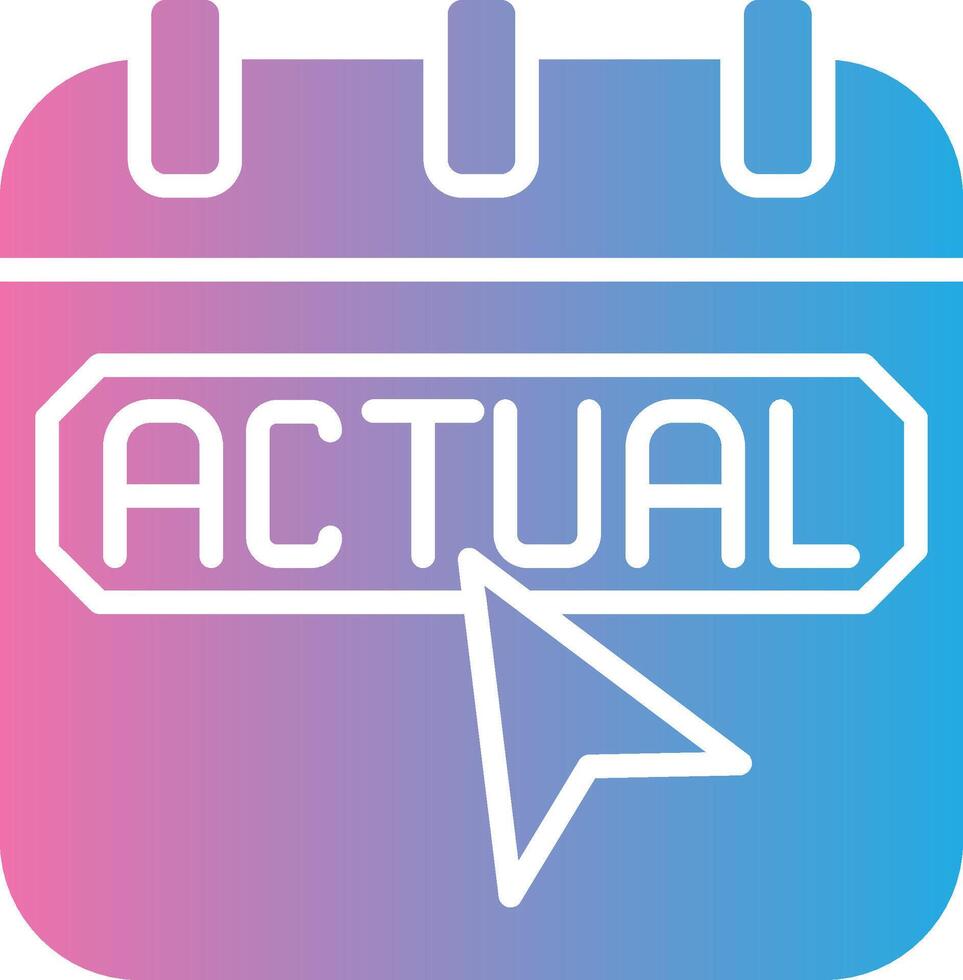 Actual Interface Line Graphic vector