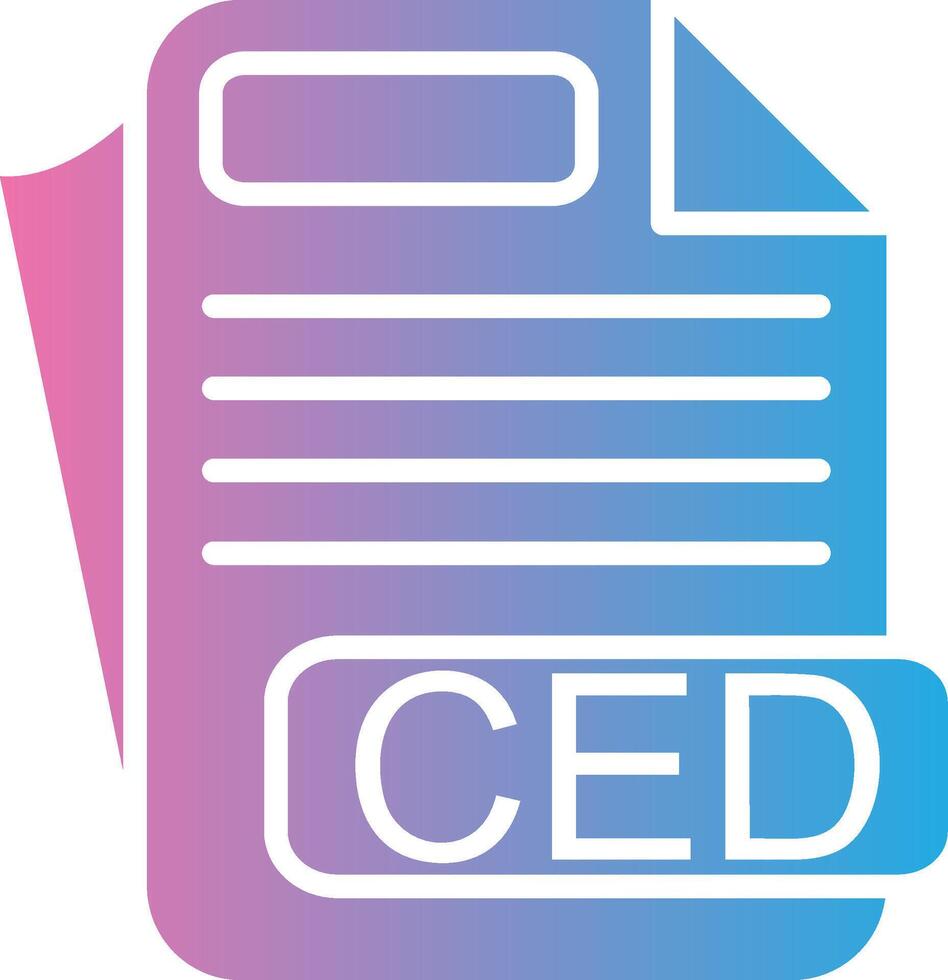 CED Digital Tech Element vector