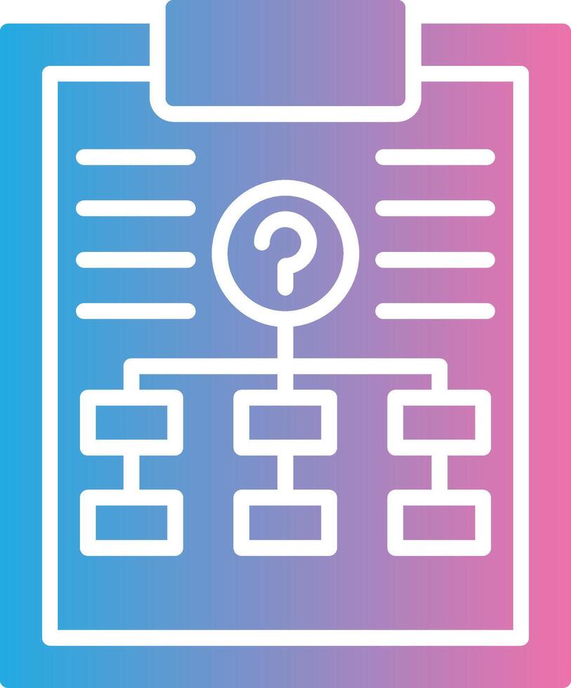 Organization Chart Interactive UI Design vector