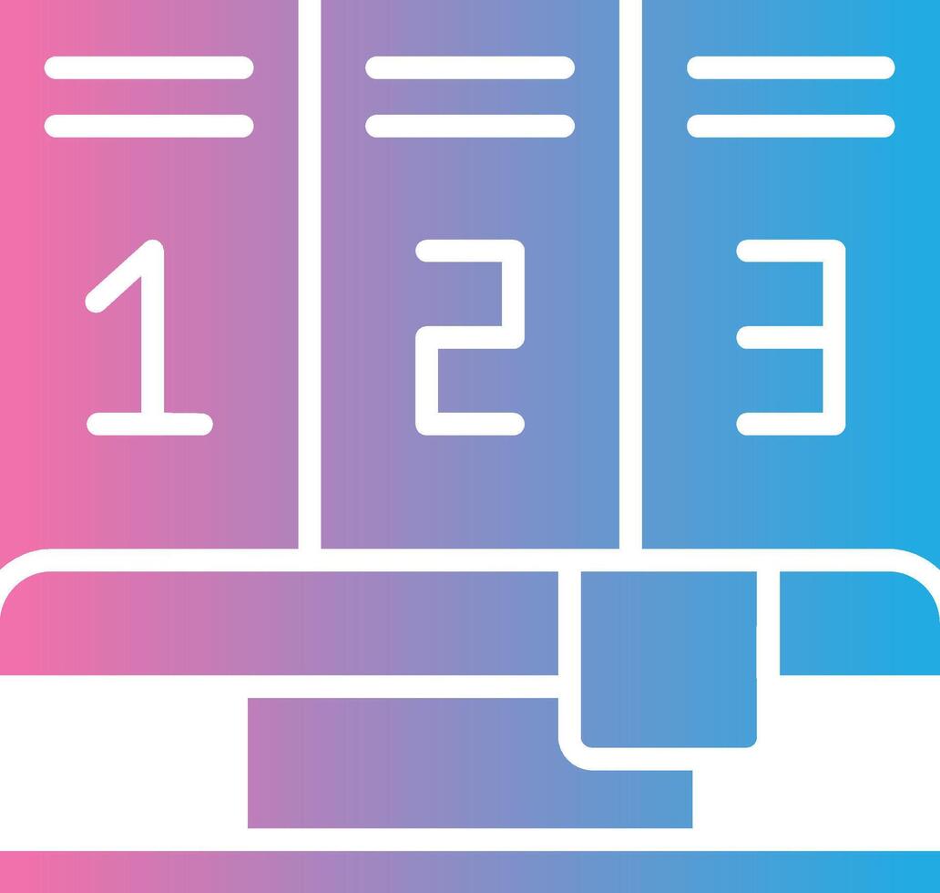 Locker Interactive UI Design vector