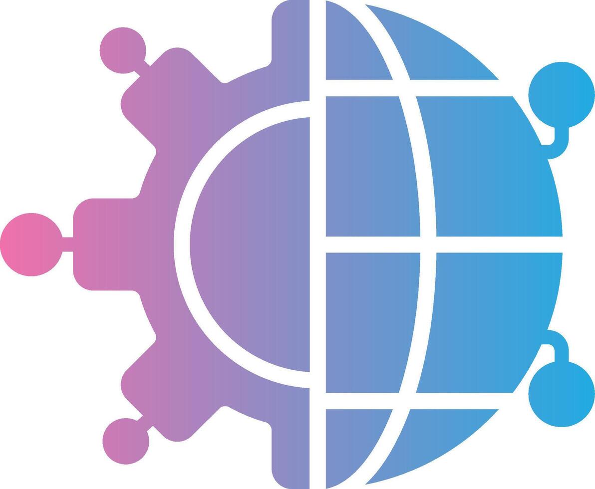 Network Modern Shape Graphic vector