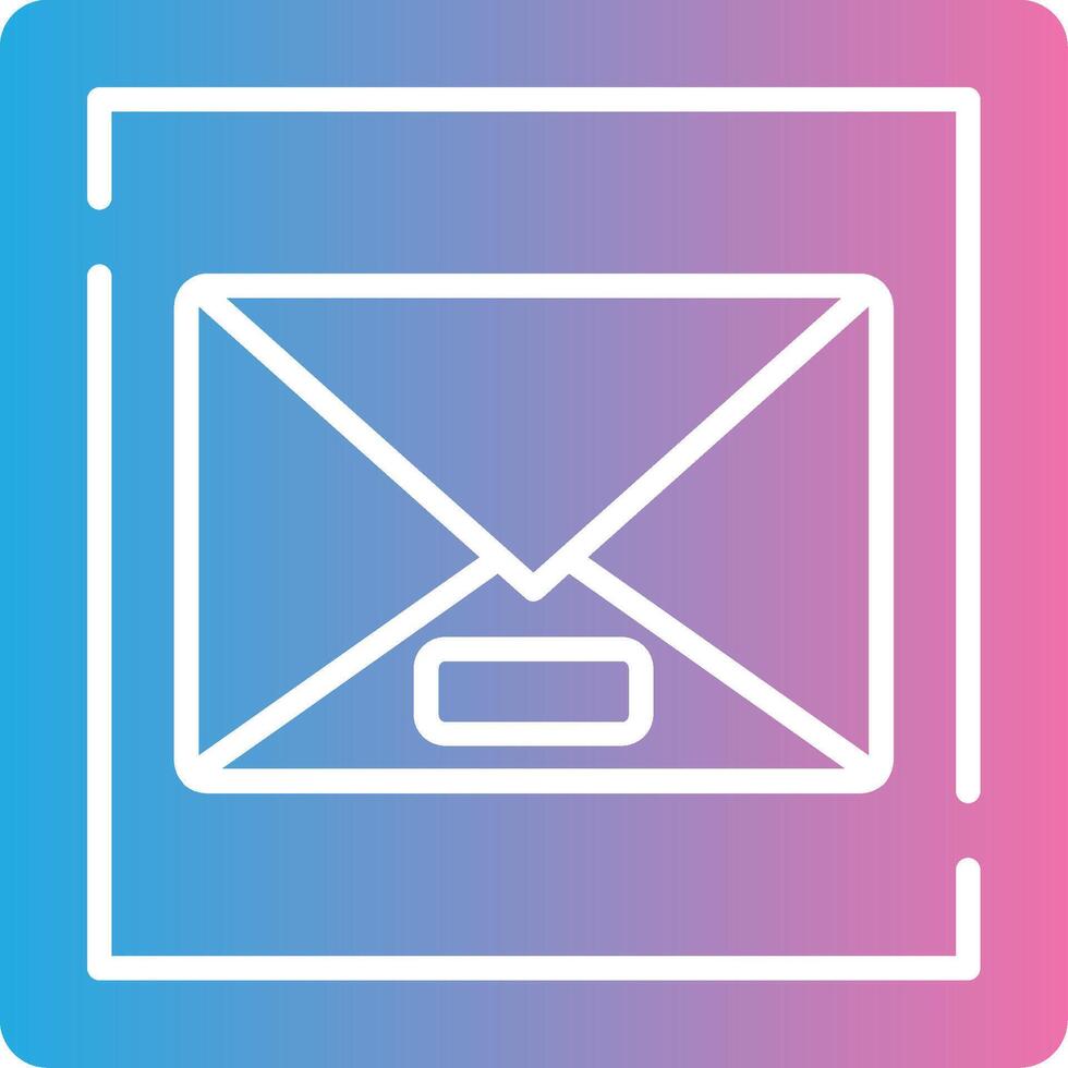 Email Geometric Style Badge vector