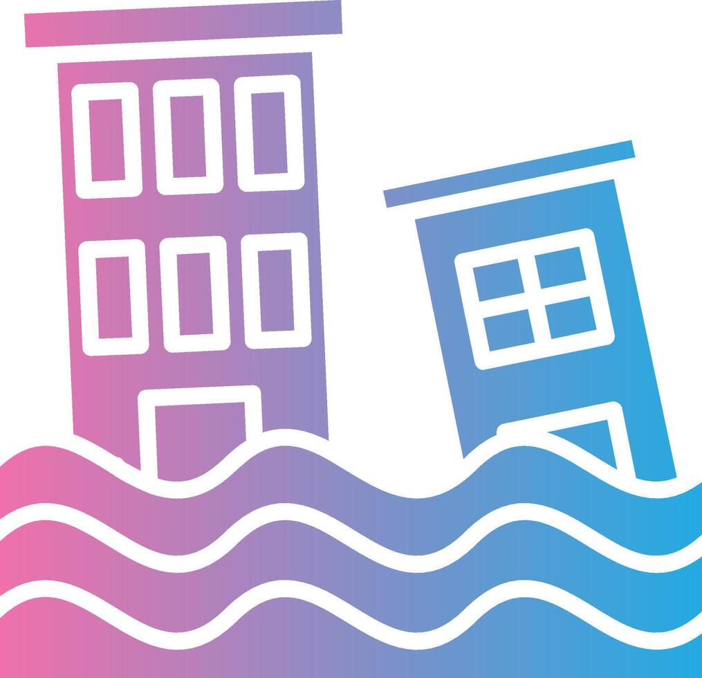 Flood Web Style Graphic vector