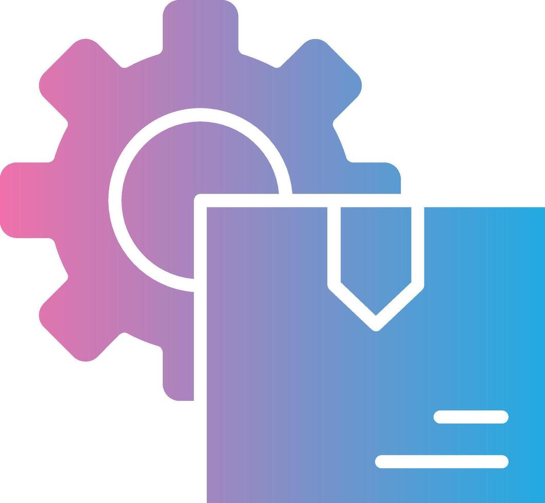 Product Management Digital Outline Piece vector