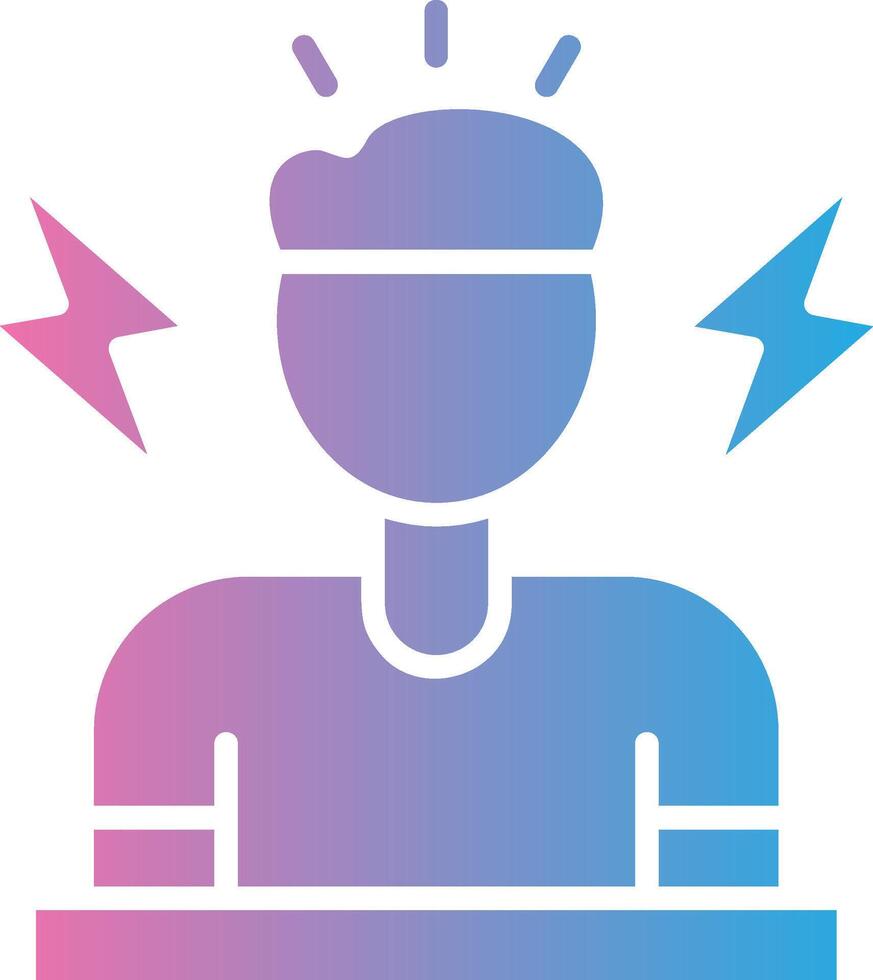 Stress Gradient Color Form vector