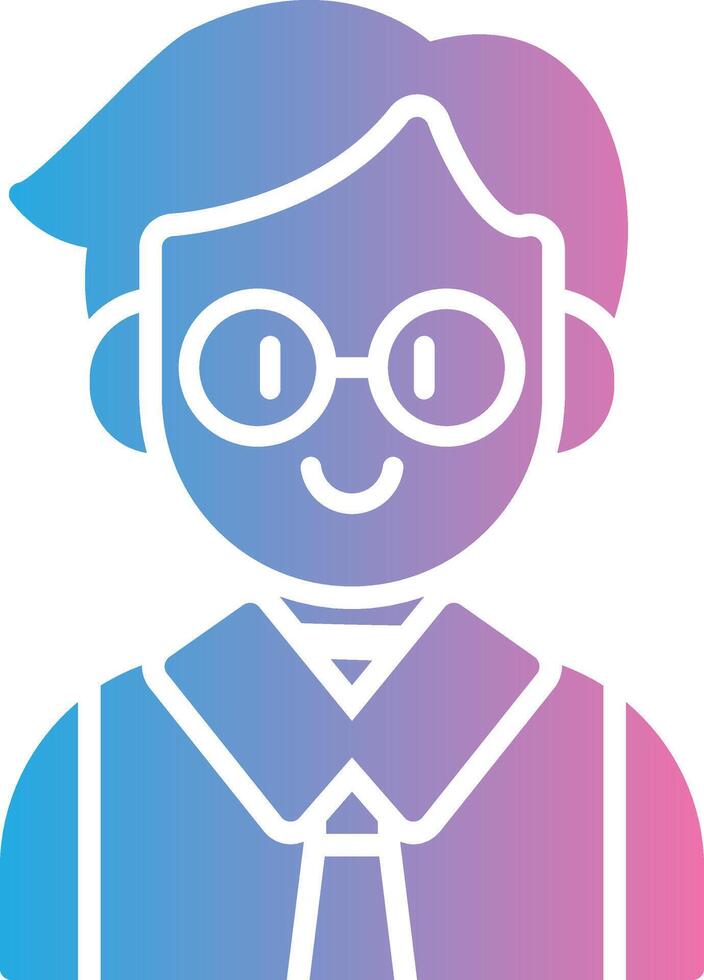 Teacher Handcrafted UI Symbol vector
