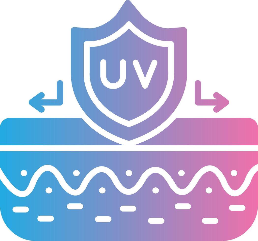 UV Protection Tech Styled Form vector