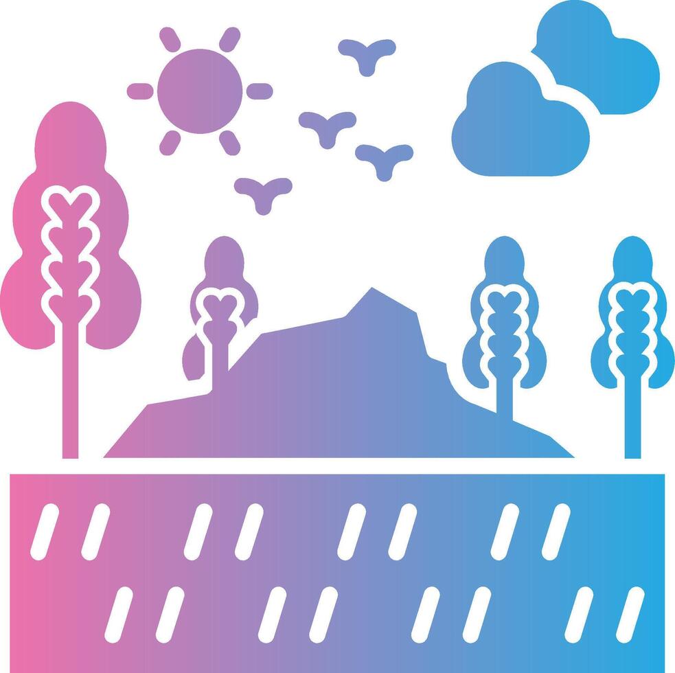 Pathway Interface Line Graphic vector