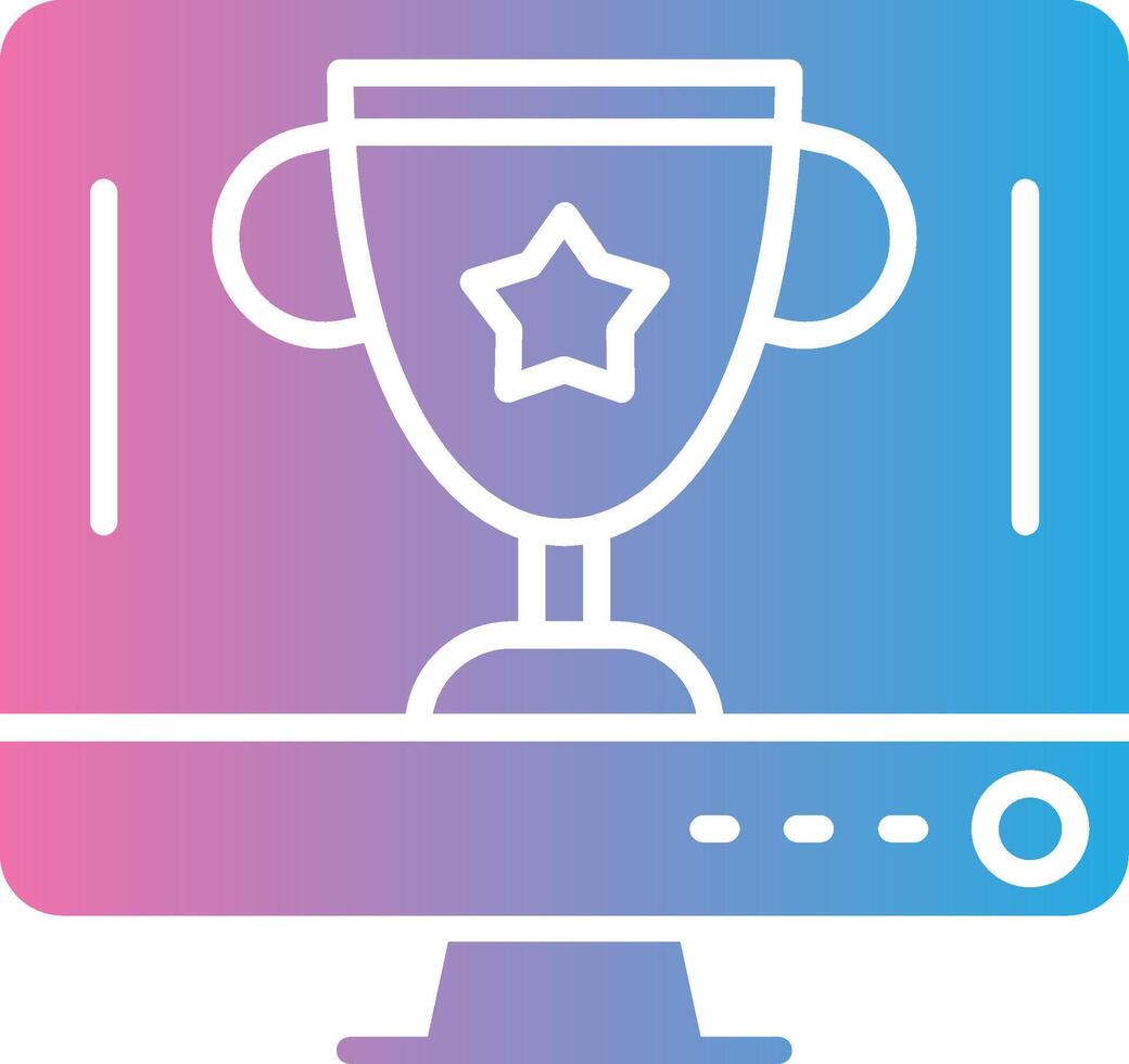 Champion Outlined Concept Piece vector