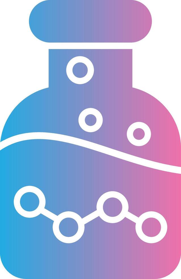 Chemical Gradient Color Form vector
