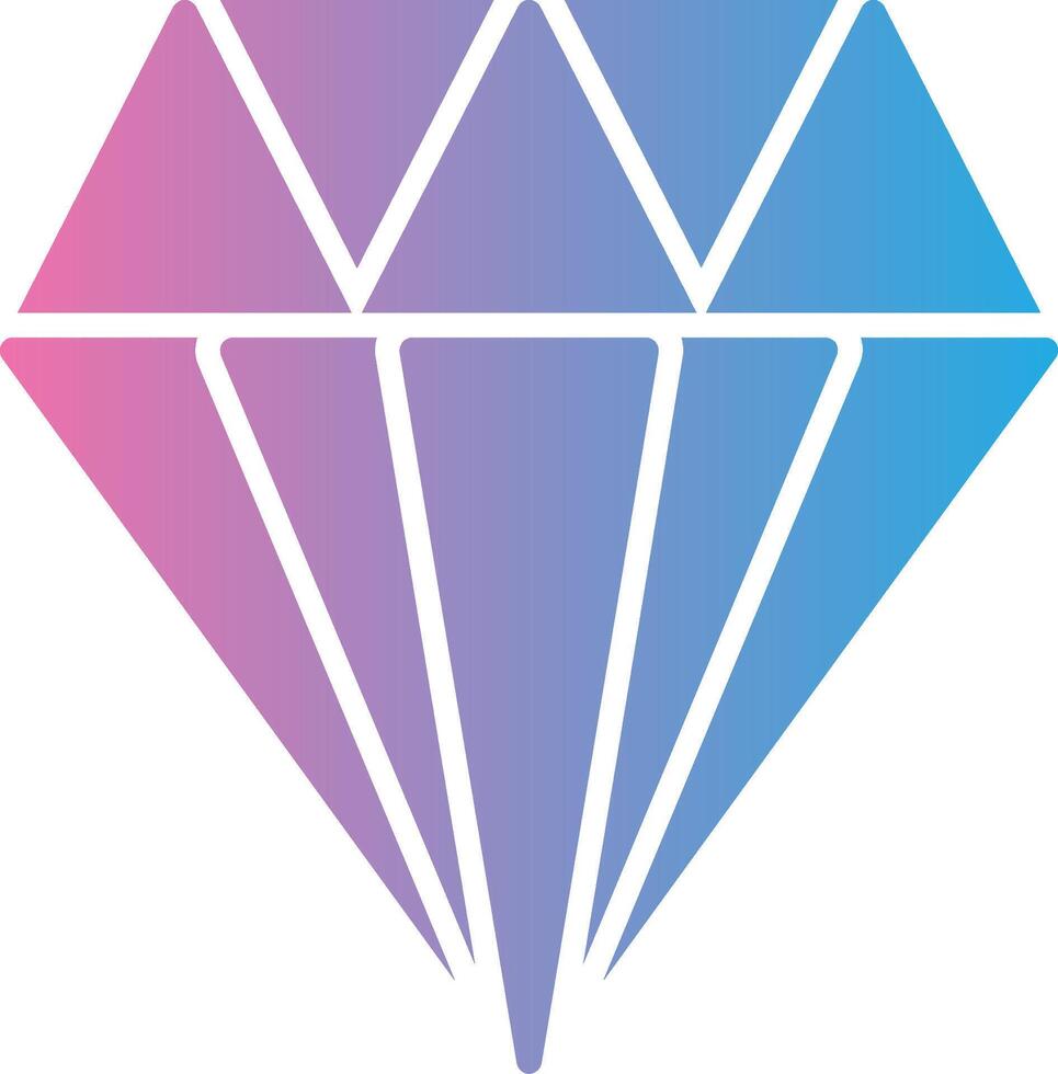 Diamond Flat Symbol vector