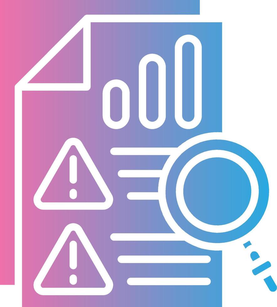 Risk Analysis Pixel Grid Artwork vector