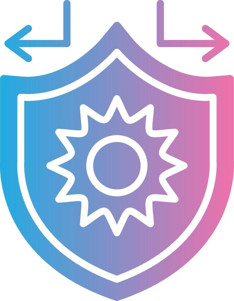 Sun Protection Web-Based Design Element vector