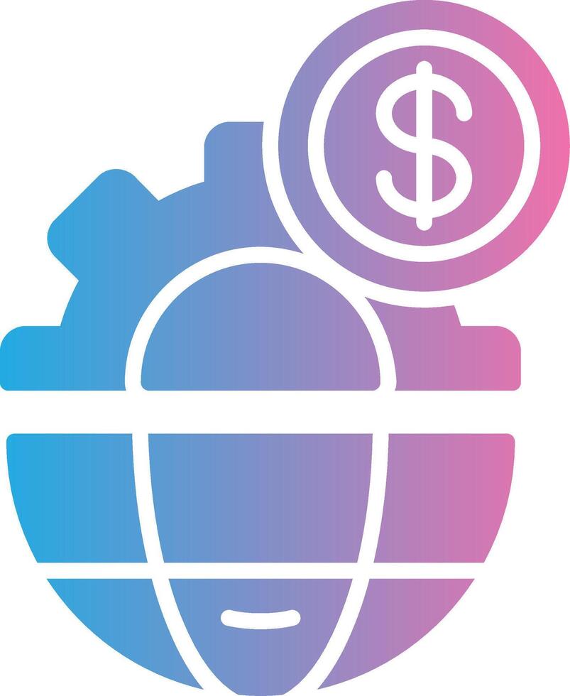 Global Services Geometric App Mark vector