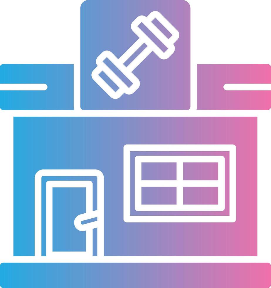 Gym Business App Graphic vector