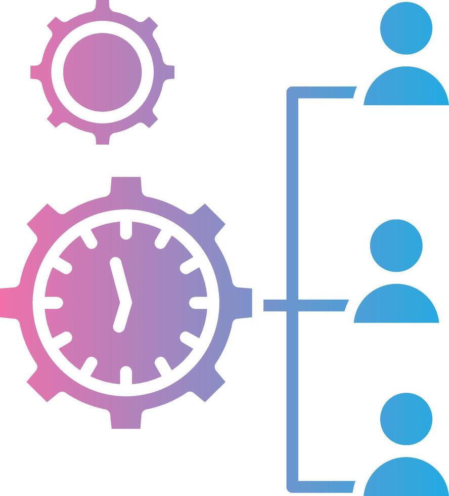 Stakeholder Thin Graphic Shape vector