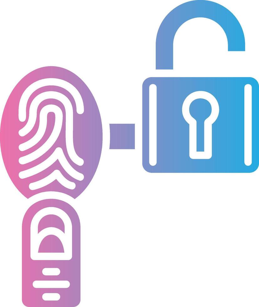 Unlocking Geometric Style Badge vector