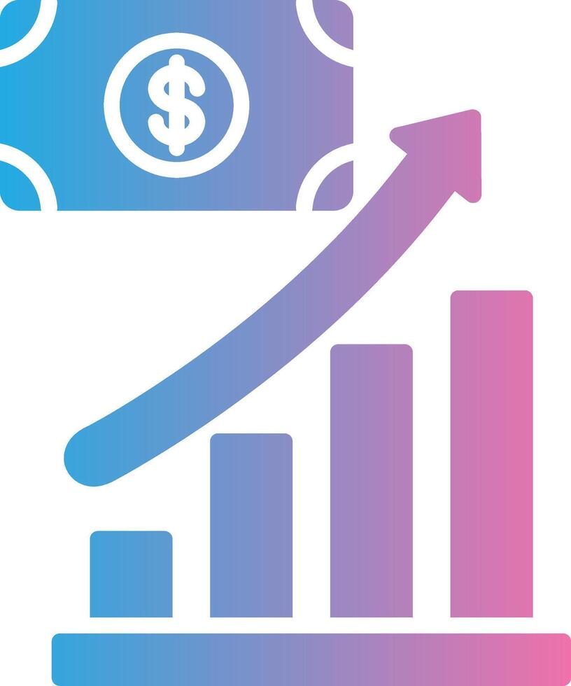 Increase Smooth UI Symbol vector