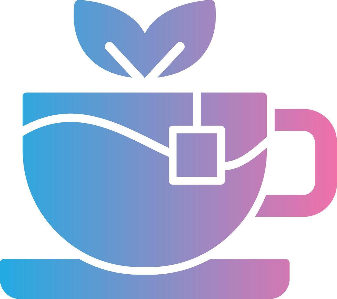 Tea Cup Hand-Drawn Sketch Symbol vector